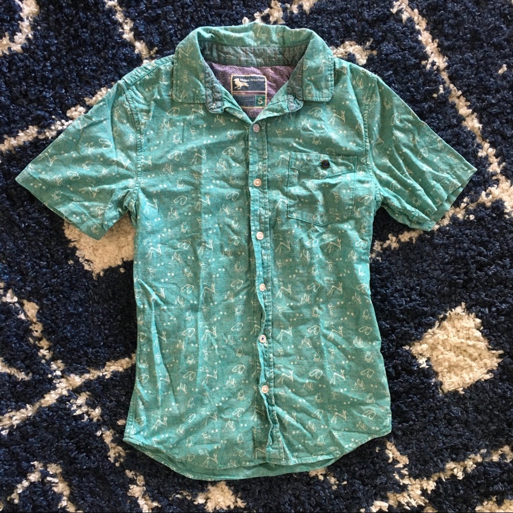 Modern Amusement Button Up